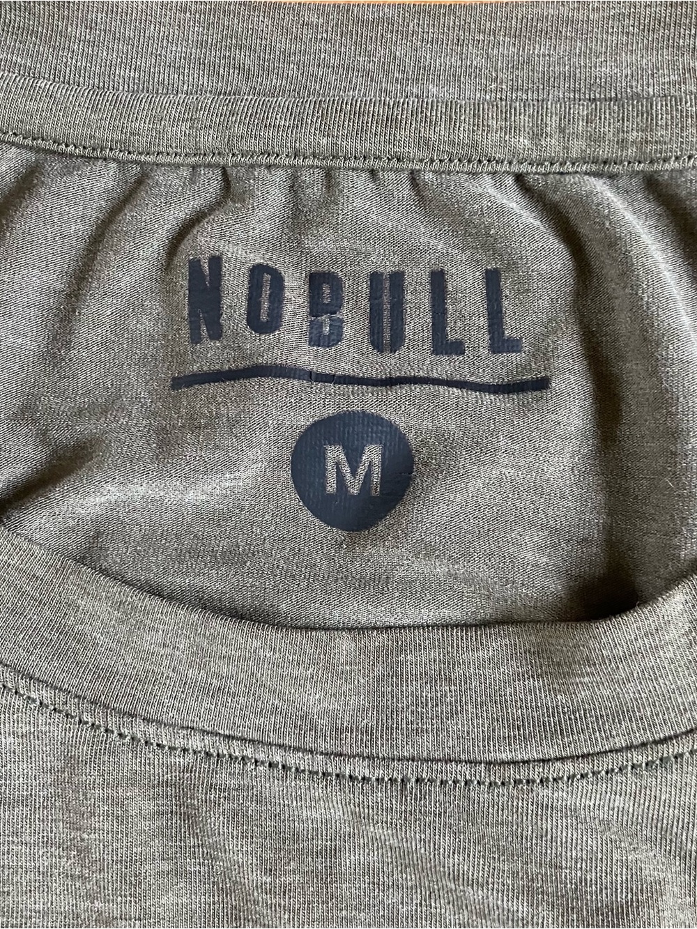 NOBULL Green Grey Lightweight Athletic Sporty Workout Gym Lift Tank Tops Medium - Picture 3 of 10